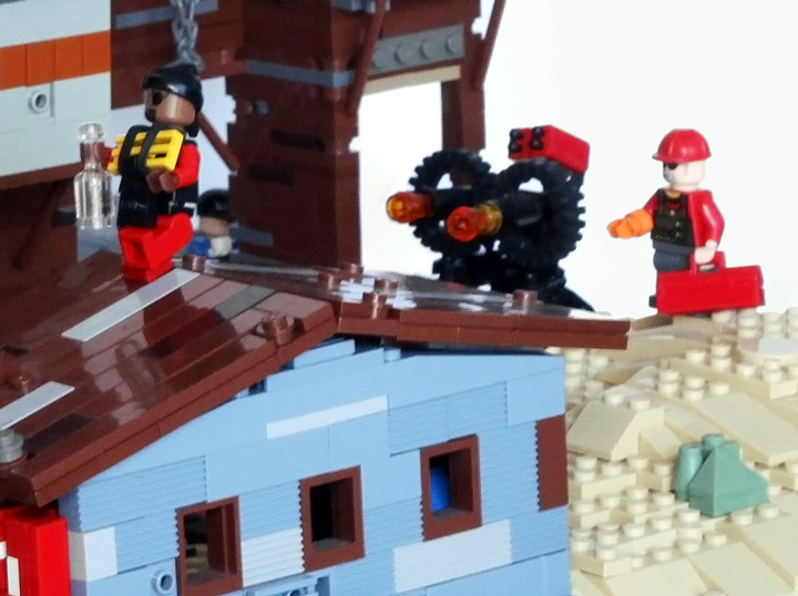 CaptainInfinity's Lego Team Fortress 2 Upward Red Team