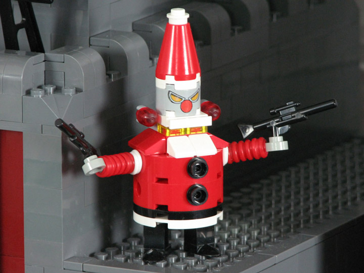 PepaQuin's Lego Futurama The World of Tomorrow. Robot Santa Claus