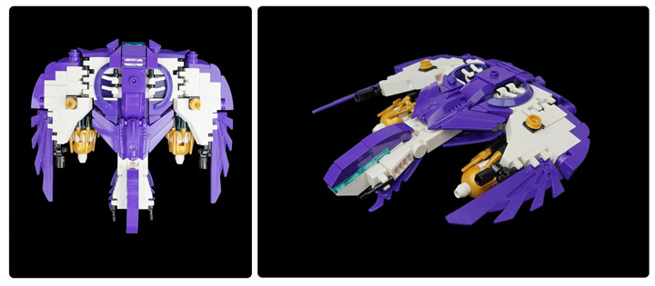 Tim Goddard's Lego Space Aquilax Destroyer