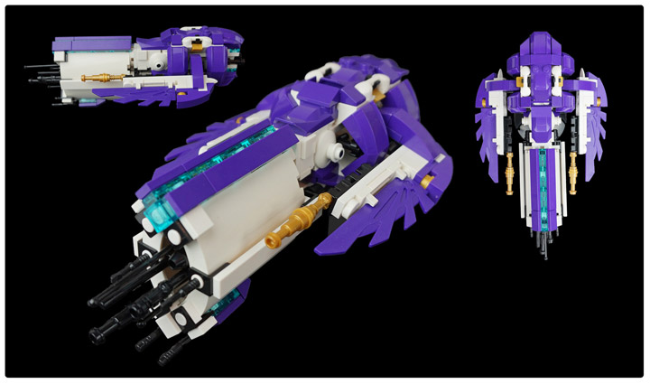 Tim Goddard's Lego Space Aquilax Flagship