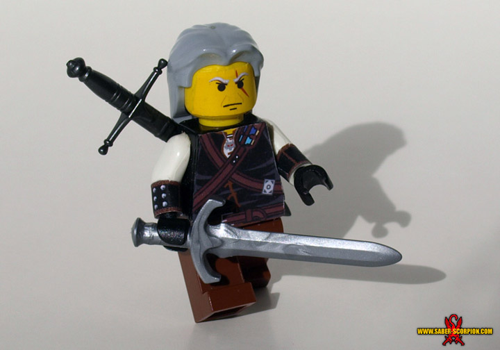 Justin Stebbins's Lego The Witcher, Geralt Of Rivia