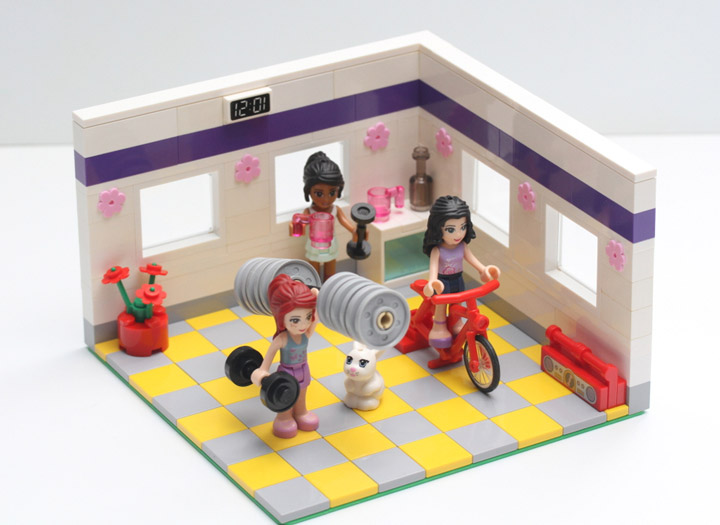 drspock888's Lego Friends Exercise Room