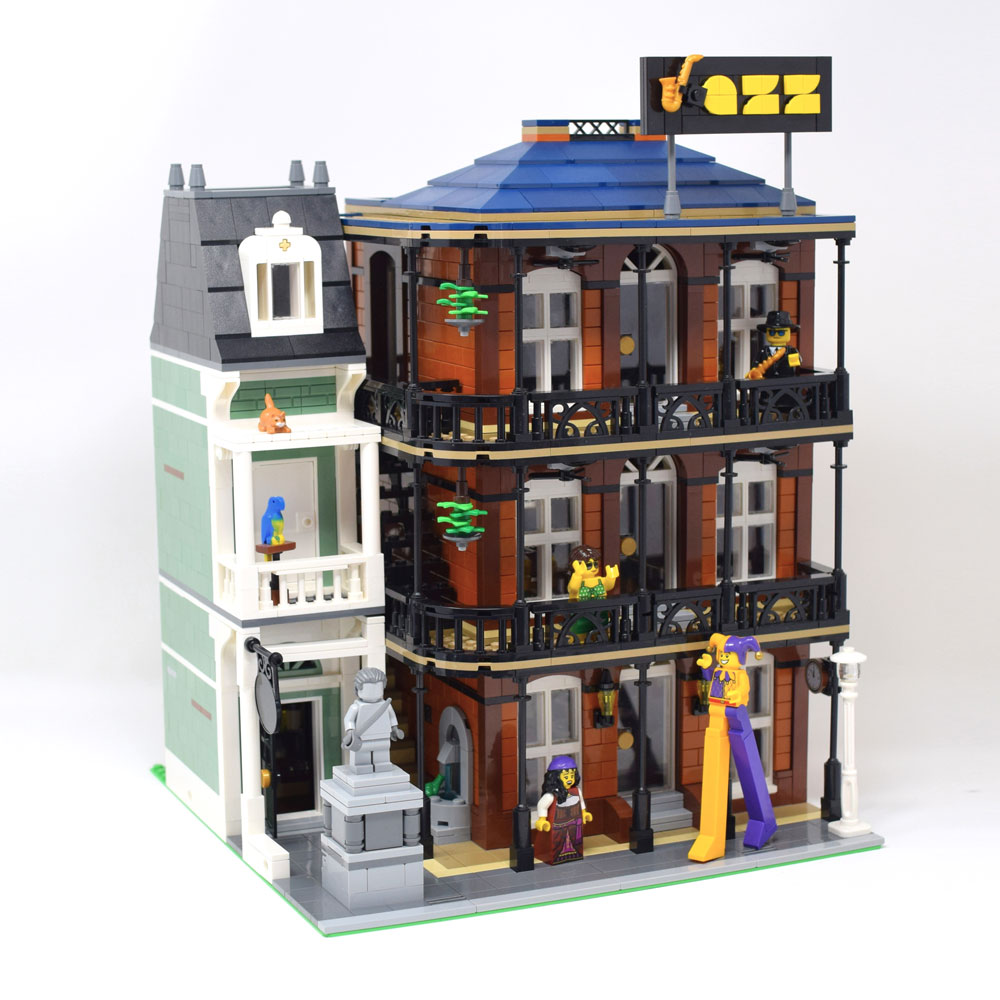 A Lego Modular New Orleans Jazz Club