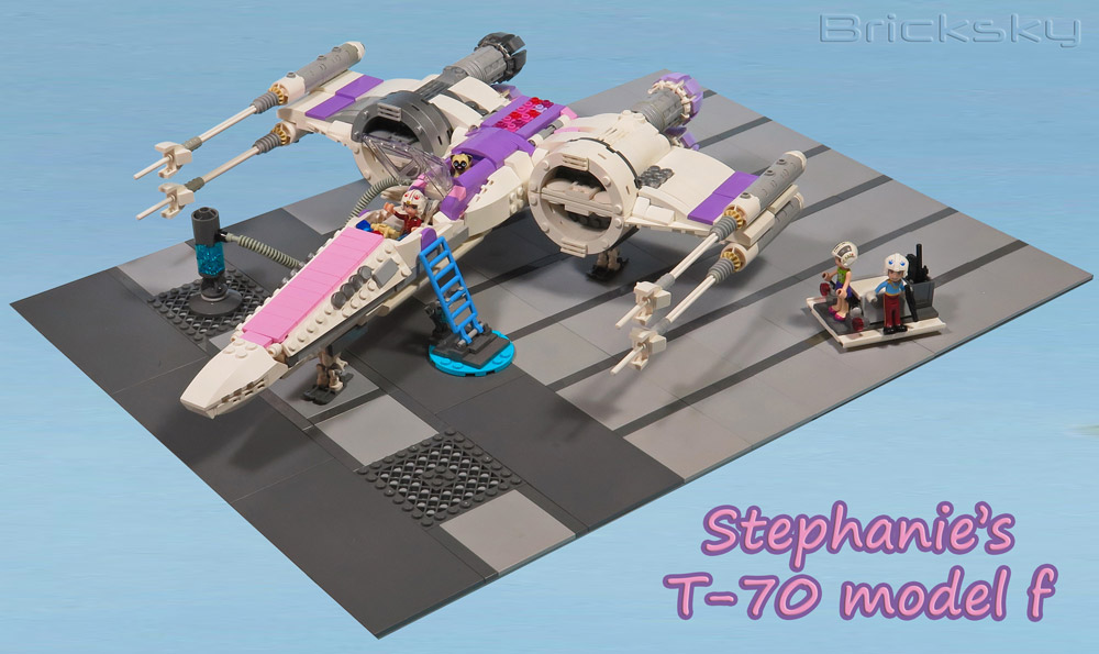 Stephanie Will Stay On Target With Her Lego Friends X-Wing