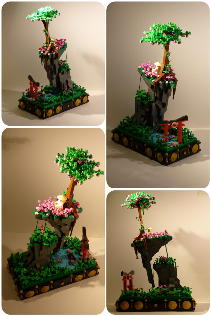 A Floating Island — A Lego Tensegrity Build