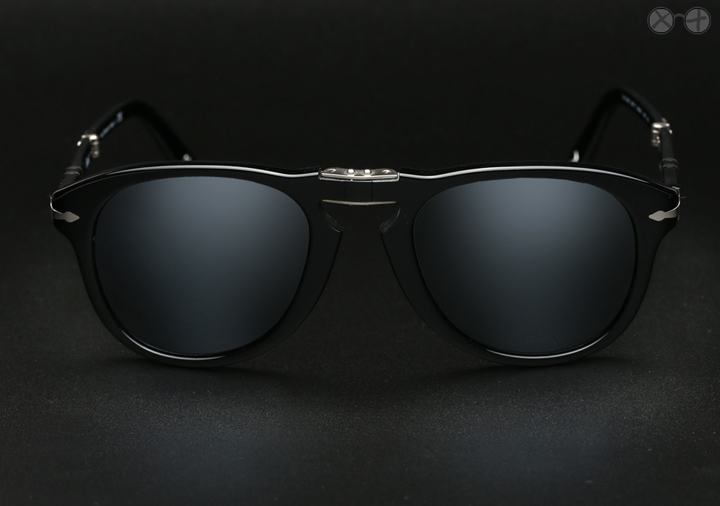 Persol 714SM X Eygoodies Custom Projects: Black Ice sunglasses