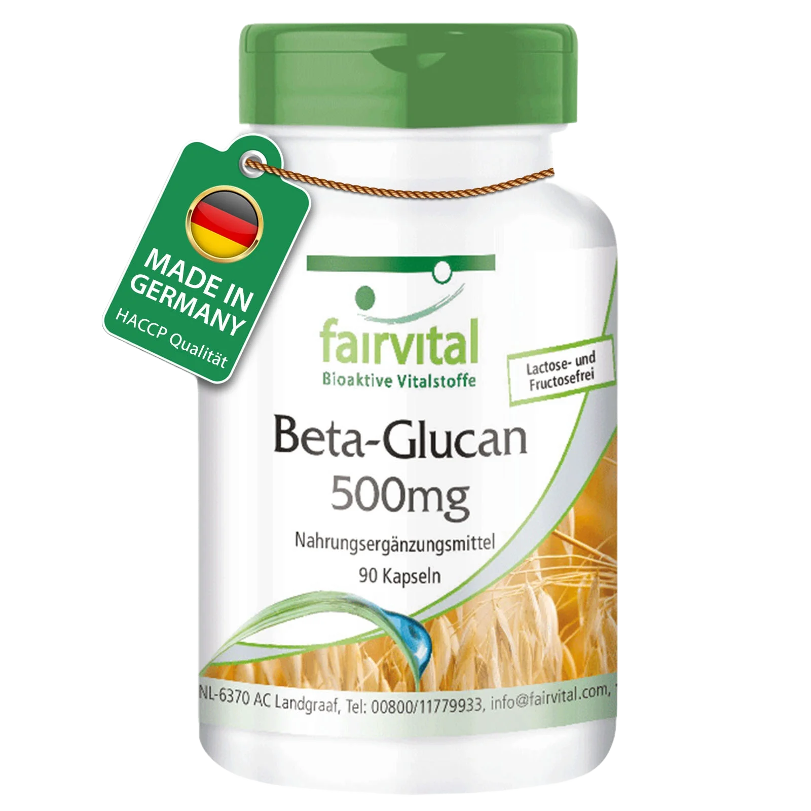 Beta-Glucan 500mg - 90 capsules