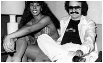 Donna Summer with Giorgio Moroder