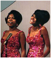 Diana Ross and Mary Wilson