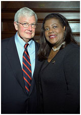 Roger Ebert and Chaz Hammelsmith