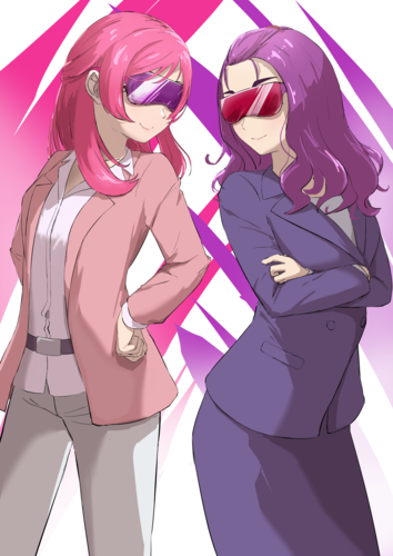 Nozomi Yumehara & Kurumi Mimino (Adult) - pretty-cure Fan Art