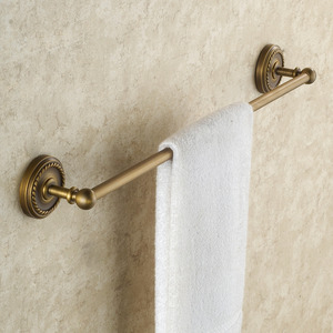 Discount Antique Brass Single Bathroom Towel Bars