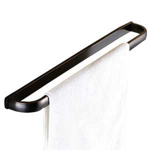 Unique Brass Oil Rubbed Bronze Single Black Towel Bars