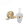 Golden Carved Brass Bathroom Soap Dispensers