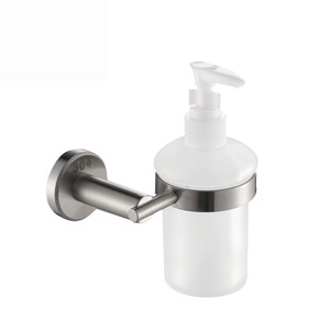 Contemporary Stainless Steel Soap Dispensers Wall Mount