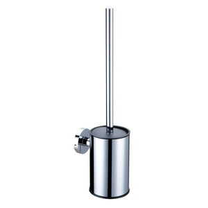 Modern Stainless Steel Metal Wall Mount Toilet Brush Holder