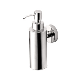 Wholesale Silver Chrome Wall Mounted Bathroom Soap Dispenser