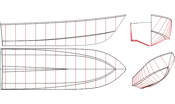 Boat Design Blueprint