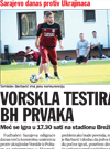 Vorskla testira BH prvaka