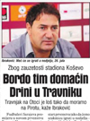 Bordo tim domaćin Drini u Travniku