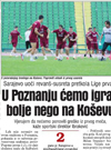 U poznanju ćemo igrati bolje nego na Koševu