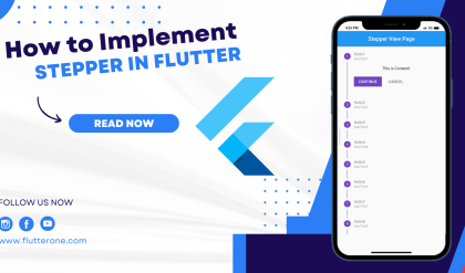 How to Implement a stepper in Flutter