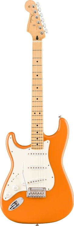 Player Stratocaster® für Linkshänder - Capri Orange