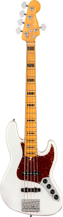 American Ultra Jazz Bass® V - Arctic Pearl