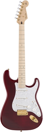 Richie Kotzen Strat SSS - Transparent Red Burst