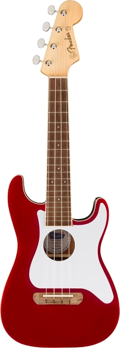 Fullerton Strat® Uke - Candy Apple Red