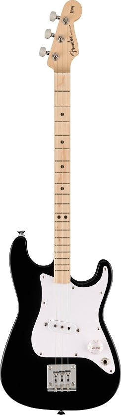 Fender x Loog Stratocaster 3-String Children's Guitar - Black