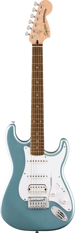 Affinity Series™ Stratocaster® Junior HSS - Ice Blue Metallic