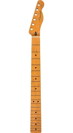 Roasted Maple Telecaster® Neck, 21 Narrow Tall Frets, 9.5", Maple, C Shape - 