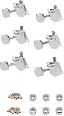 70s F Style Stratocaster®-Telecaster® Tuning Machines (Left-Hand) - 