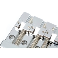 Fender® HiMass™ 4-String Bass Bridge Assembly With Zinc Saddles - 