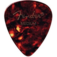 Classic Celluloid Picks, 451 Shape - 12 Pack - Tortoise Shell