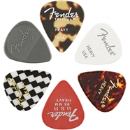 Material Medley Picks, 351 Shape - 6 Pack - Multi-Color Pack