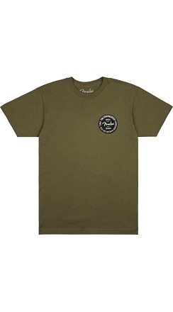 T-shirt avec écusson Stratocaster™ 70th Anniversary - Olive