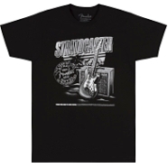 T-shirt Fender Stratocaster™ 70th Anniversary - Black