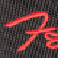 Logo Straps - Black with Red Logo