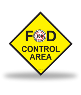 FOD Sign 12x12 Control Basic