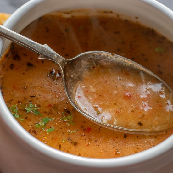 Turkish Tarhana Soup