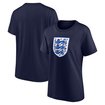 England Essentials Small Crest T-Shirt - Navy - Womens