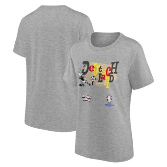 UEFA Germany Looney Tunes Bugs Bunny Graphic T-Shirt - Grey - Womens