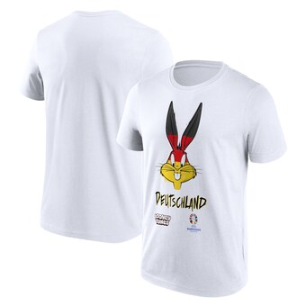 UEFA Germany Looney Tunes Bugs Portrait Graphic T-Shirt - White