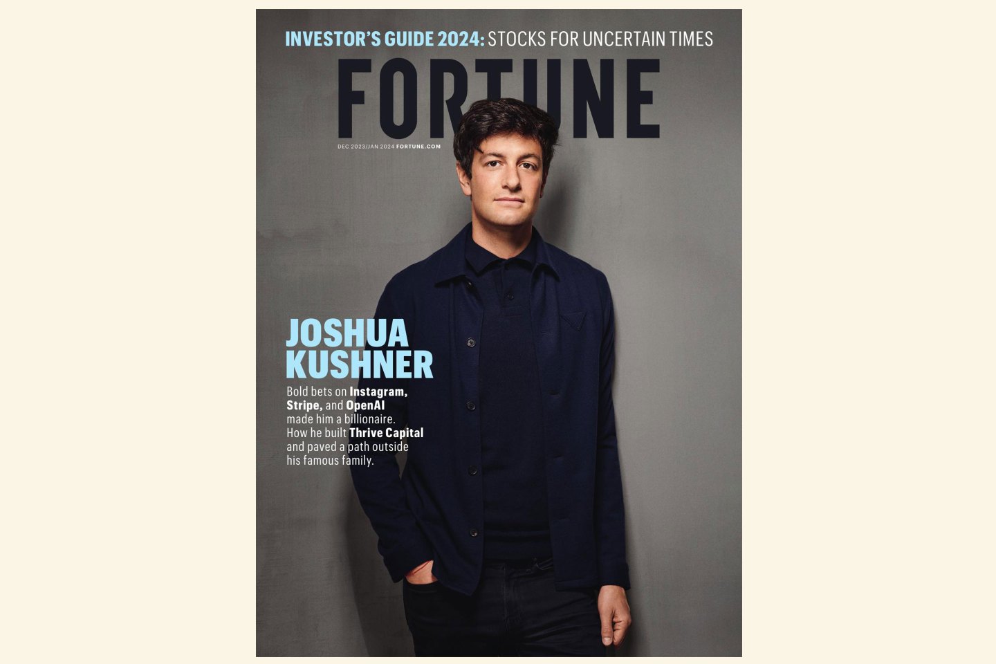 Can billionaire VC Joshua Kushner mix kindness with capitalism?