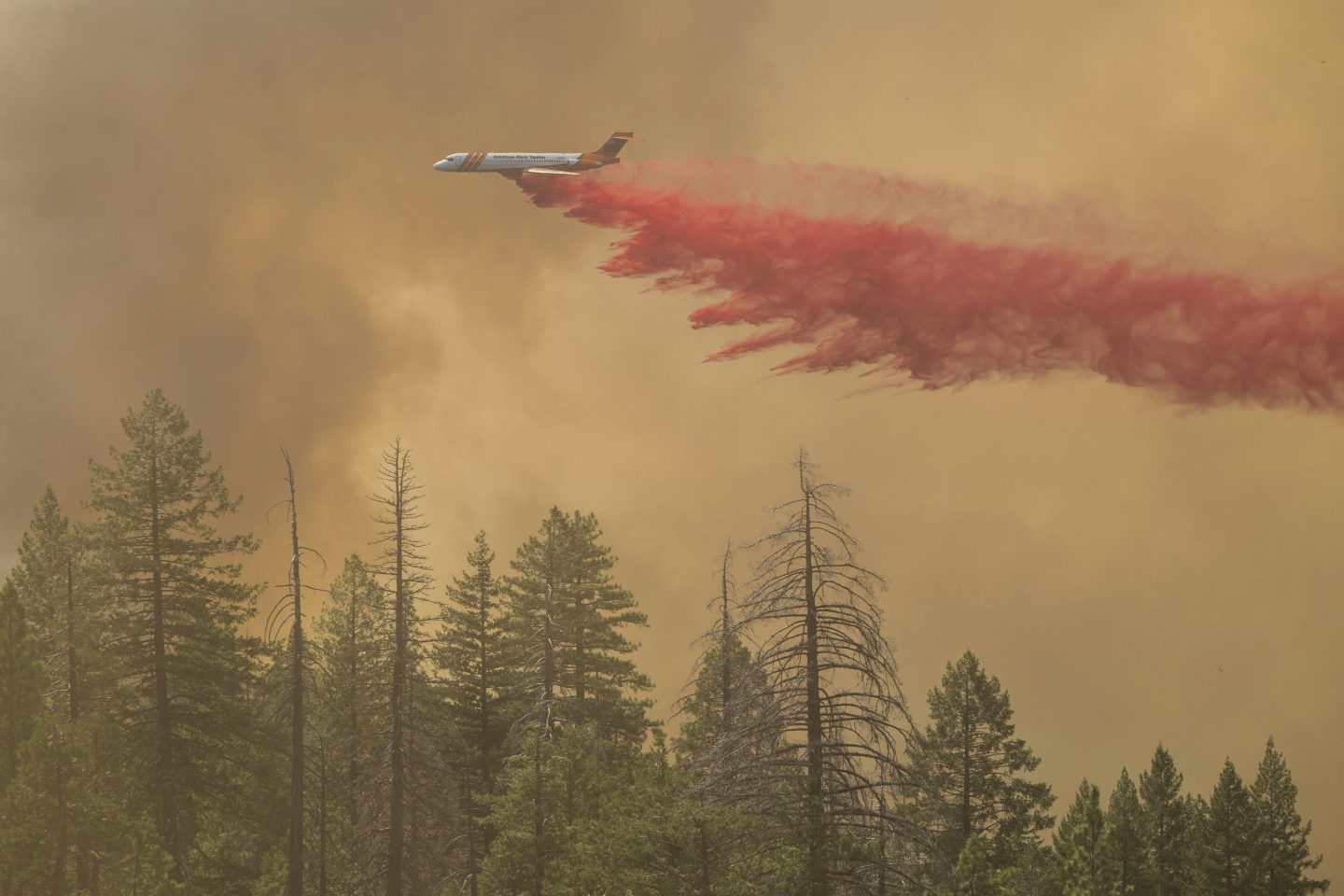 California firefighters battle massive wildfire that already scorched an area larger than Los Angeles