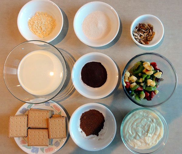 Biscuit Pudding Ingredients