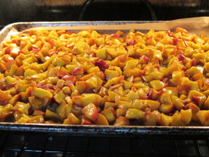 Macerated Peaches