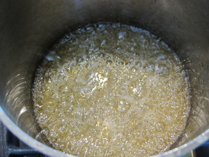 Sugar Caramelizing